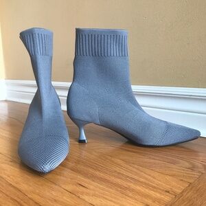Grey Sock Boots- Kitten Heel! 3/$19